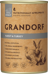 Grandorf Adult Rabbit&Turkey Mokra karma dla kota op. 400g Pakiet 6szt.