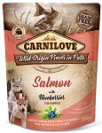 Carnilove Puppies Salmon&Blueberries Mokra Karma dla szczeniaka op. 300g SASZETKA
