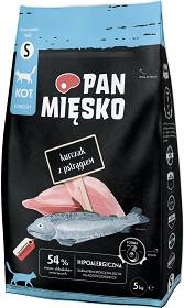 Pan Mięsko Kurczak z pstrągiem Sucha Karma dla kota op. 5kg