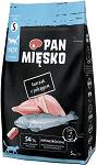 Pan Mięsko Kurczak z pstrągiem Sucha Karma dla kota op. 5kg