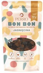 Perro BON BON Jagnięcina Wsparcie odporności Przysmaki dla psa op. 80g 