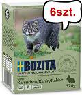 Bozita Adult Królik w sosie Mokra Karma dla kota op. 370g Pakiet 6szt.