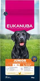 Eukanuba Junior Large&Extra Large Sucha Karma dla szczeniaka op. 15kg