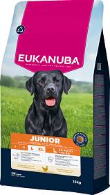 Eukanuba Junior Large&Extra Large Sucha Karma dla szczeniaka op. 15kg