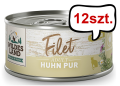 Wildes Land Cat Filety z kurczaka dla kota op. 80g Pakiet 12szt.