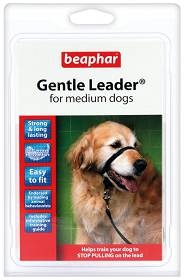 Beaphar Obroża Uzdowa Gentle Leader dla psa rozm. M kolor czarny