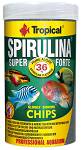 Tropical Pokarm Spirulina Super Forte chips dla rybek poj. 250ml WYPRZEDAŻ