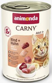 Animonda Carny Adult Wołowina i Kurczak Mokra Karma dla kota op. 400g