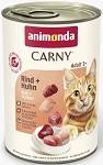 Animonda Carny Adult Wołowina i Kurczak Mokra Karma dla kota op. 400g