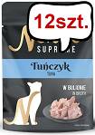 Nekko Supreme Adult Tuńczyk w bulionie Mokra Karma dla kota op. 70g Pakiet 12szt.