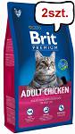 Brit Premium Cat Adult Chicken Sucha Karma dla kota op. 1.5kg OLD Pakiet 2szt. [Data ważności: 16.01.2024]