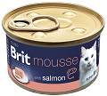 Brit Premium by Nature Cat Mousse Salmon Mokra Karma dla kota op. 85g