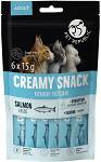 Pet Republic Creamy Snack Salmon Przysmak dla kota op. 6x15g