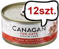 Canagan For Cats Tuna with Crab Mokra Karma dla kota op. 75g Pakiet 12szt.