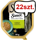Sheba Sauce Speciale in Sauce Adult Królik z warzywami Mokra Karma dla kota op. 85g Pakiet 22szt.