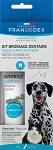 Francodex Zestaw do czyszczenia zębów z enzymatyczną pastą dla psa i kota