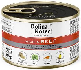 Dolina Noteci Premium Adult Wołowina Mokra Karma dla psa op. 185g