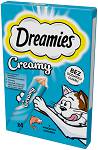 Dreamies Creamy Przysmak z łososiem dla kota op. 4x10g