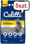 Calitti Strong Żwirek bentonitowy bezzapachowy dla kota poj. 5l Pakiet 5szt. [25l]