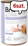 Brit Veterinary Diet Gastrointestinal Salmon Mokra Karma dla psa op. 400g Pakiet 6szt.