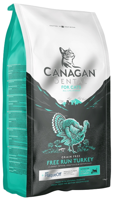 カナガンデンタル／カナガン／2袋／FREERUN TURKEY ／CANAGAN CANAGAN DRY CAT FOOD DENTAL FREE RUN TURKEY FOR KITTENS