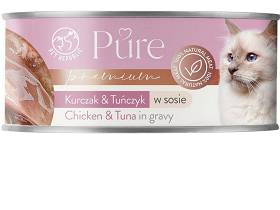 Pet Republic PURE Adult Kurczak i Tuńczyk Mokra Karma dla kota 80g