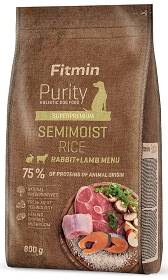 Fitmin Purity Rice Semimoist Adult Rabbit&Lamb Półmiękka Karma dla psa op. 800g