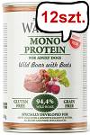 Wataha Mono Adult Wild Boar&Beets Mokra Karma dla psa op. 400g Pakiet 12szt.