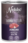 Nekko Monoprotein Adult Jagnięcina Mokra Karma dla psa op. 400g