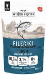 Wiejska Zagroda Monoproteinowe Fileciki Tuńczyk Mokra Karma dla kota op. 85g