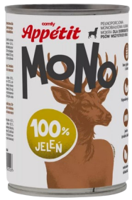 Comfy Appetit Mono Jeleń Mokra karma dla psa 400g