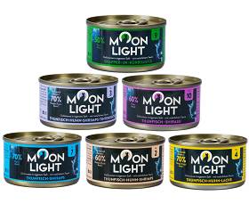 Moonlight Dinner Pakiet degustacyjny Mokra karma dla kota op. 6x80g