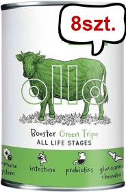 Ollo Booster Digest Green Tripe Mokra Karma dla psa op. 400g Pakiet 8szt.