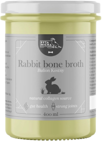 Syta Micha Rabbit Bone Broth Bulion z Kości Królika dla psa op. 400ml