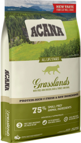 Acana Grasslands Sucha Karma dla kota op. 4.5kg + Acana Pate 8x85g GRATIS