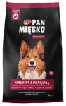Pan Mięsko Adult Wołowina z jagnięciną Półwilgotna karma dla psa op. 1kg