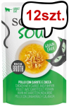 Schesir Soup with Chicken&Pumpkin  Mokra Karma dla kota op. 40g Pakiet 12szt.