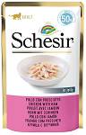 Schesir Adult Chicken&Ham in Jelly Mokra Karma dla kota op. 50g