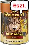 Wolfsblut Adult Deep Glade Mokra Karma dla psa op. 395g Pakiet 6szt.