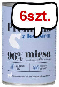 Comfy Appetit Premium z Łososiem Mokra karma dla psa 400g Pakiet 6szt.