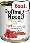 Dolina Noteci Premium Pure Beef with brown rice Mokra Karma dla psa op. 800g Pakiet 6szt.
