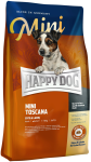 Happy Dog Adult Mini Toscana Sucha karma z kaczką i łososiem dla psa op. 4kg+ Barry King Woreczki 4x20 GRATIS