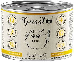 Gussto Fresh Calf Mokra Karma dla kota op. 200g