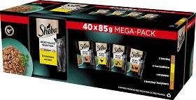 Sheba Select Slices Selection Drobiowe Smaki w sosie Mokra Karma dla kota op. 40x85g