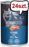 Nekko Monoprotein Adult Pstrąg Mokra Karma dla psa op. 400g Pakiet 24szt.