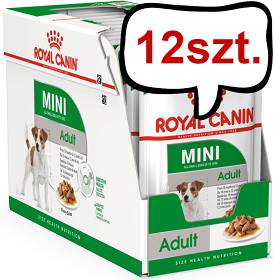 Royal Canin Adult Mini Mokra Karma dla psa op. 85g Pakiet 12szt.