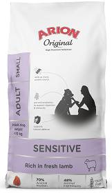 Arion Original Sensitive Adult Small Lamb&Rice Sucha Karma dla psa op. 7kg