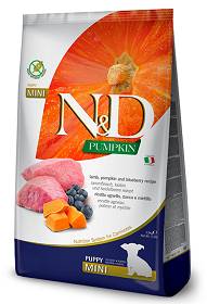 Farmina N&D Pumpkin Puppy Mini Lamb&Blueberry Sucha Karma dla psa op. 7kg
