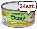 Oasy Adult Naturaly Tuna with Mango Jelly Mokra Karma dla kota op. 85g Pakiet 24szt.
