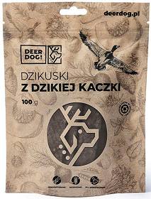 Deer Dog Dzikuski z Dzikiej Kaczki przekąska dla psa op. 100g